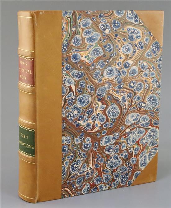 Fox, Charles James - A History of the early part of the Reign of James the Second,